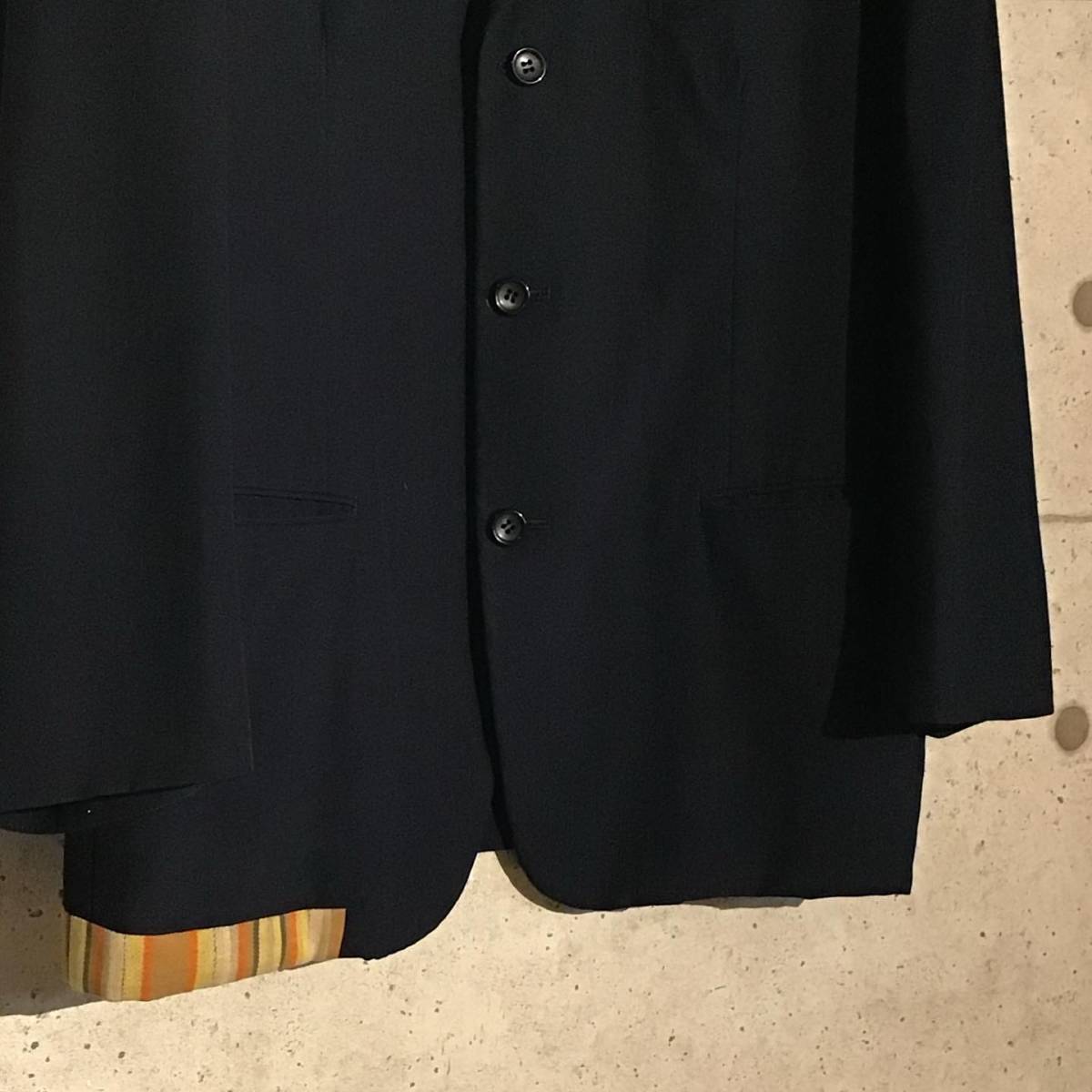 ONtheCORNER ITEM No.1514/COMMEdesGARCONS HOMMEPLUS コムデギャルソンオムプリュス アシンメトリー アジアン ジャケット 92ss size:M