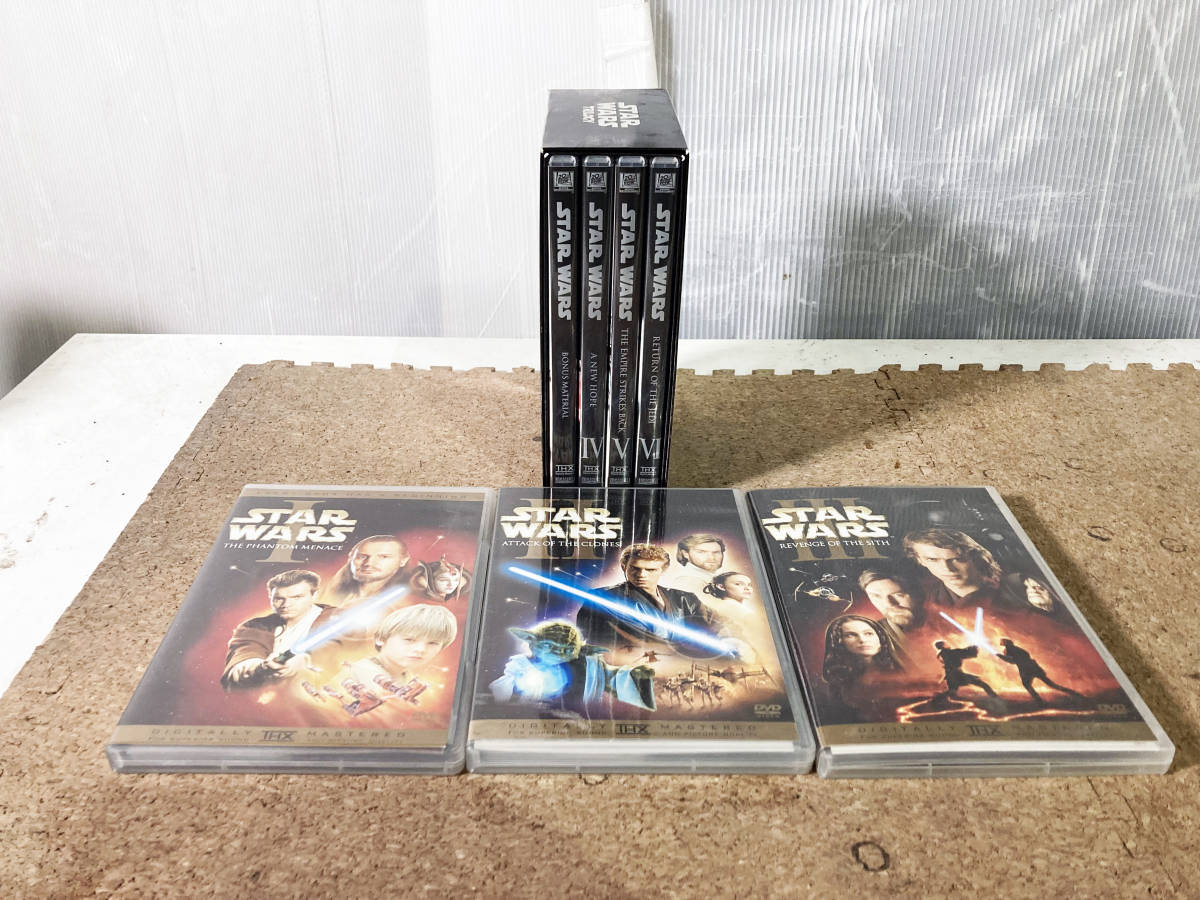 ◎☆ 中古☆STAR WARS/スターウォーズ TRILOGY DVD BOX 7本セット