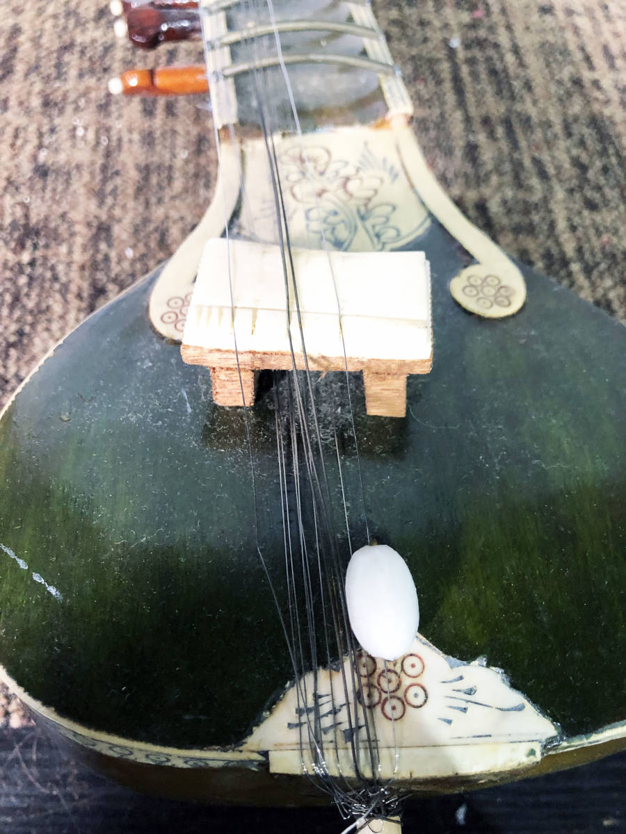 ◎★ 中古★インド 民族楽器　Sitar シタール　弦楽器【シタール】CEPI_画像8