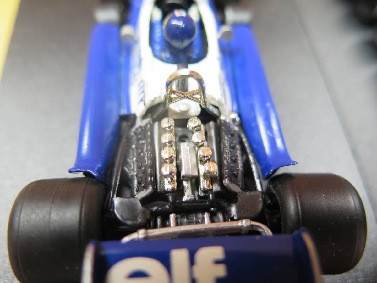 Quartzo カルツォ 4040 1/43 ティレル TYRRELL P34 エルフ モナコGP 1977 F1史上初の6輪 Ronnie PETERSON 20年以上前_画像8