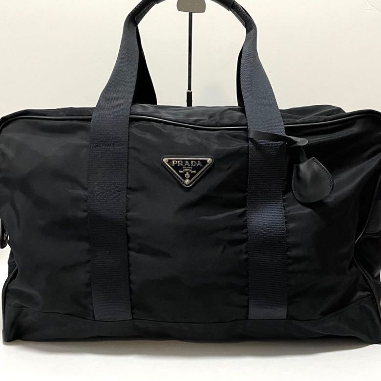 正規通販 旅行バッグ ボストンバッグ プラダ 【美品】PRADA ナイロン