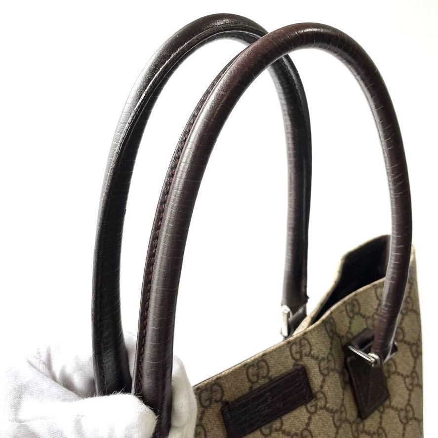特別セーフ GUCCI グッチ トートバッグ 肩かけ GGスプリーム PVC