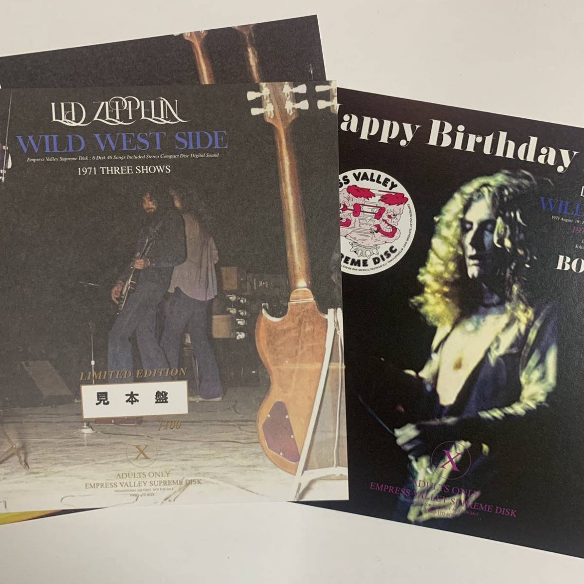 LED ZEPPELIN / WILD WEST SIDE COMPLETE 6CD BOX SET “promotional
