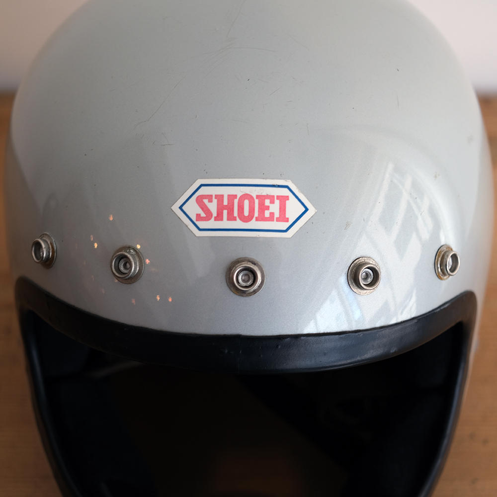 レア！70s SHOEI ZX フルフェイスヘルメット Ｌ　★　BELL MOTO 3 MOTO STAR VMX ビンテージモトクロス ショウエイ  オフロード 70年代