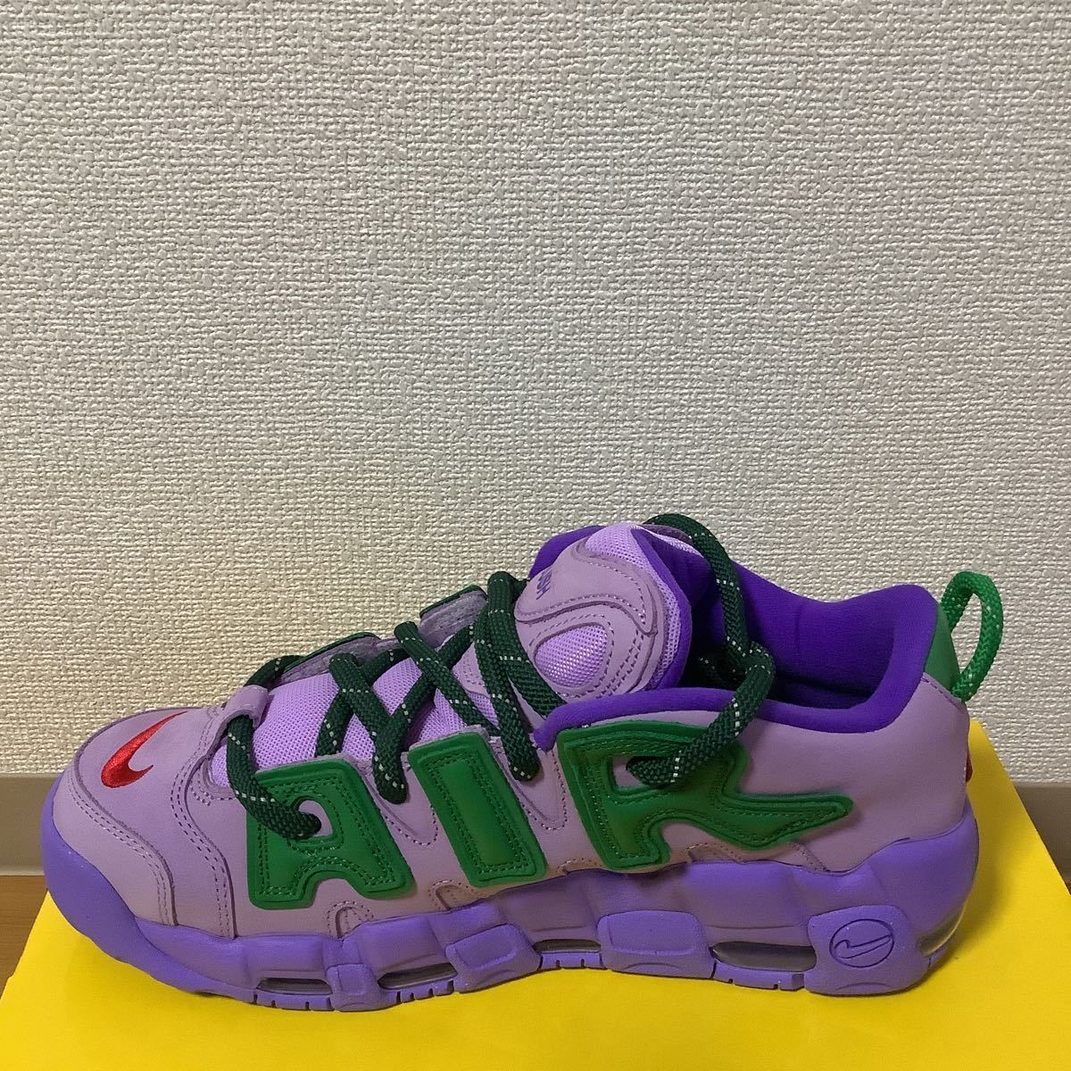 AMBUSH × AIR MORE UPTEMPO LOW "LILAC AND APPLE GREEN" FB1299-500 28㎝_画像3