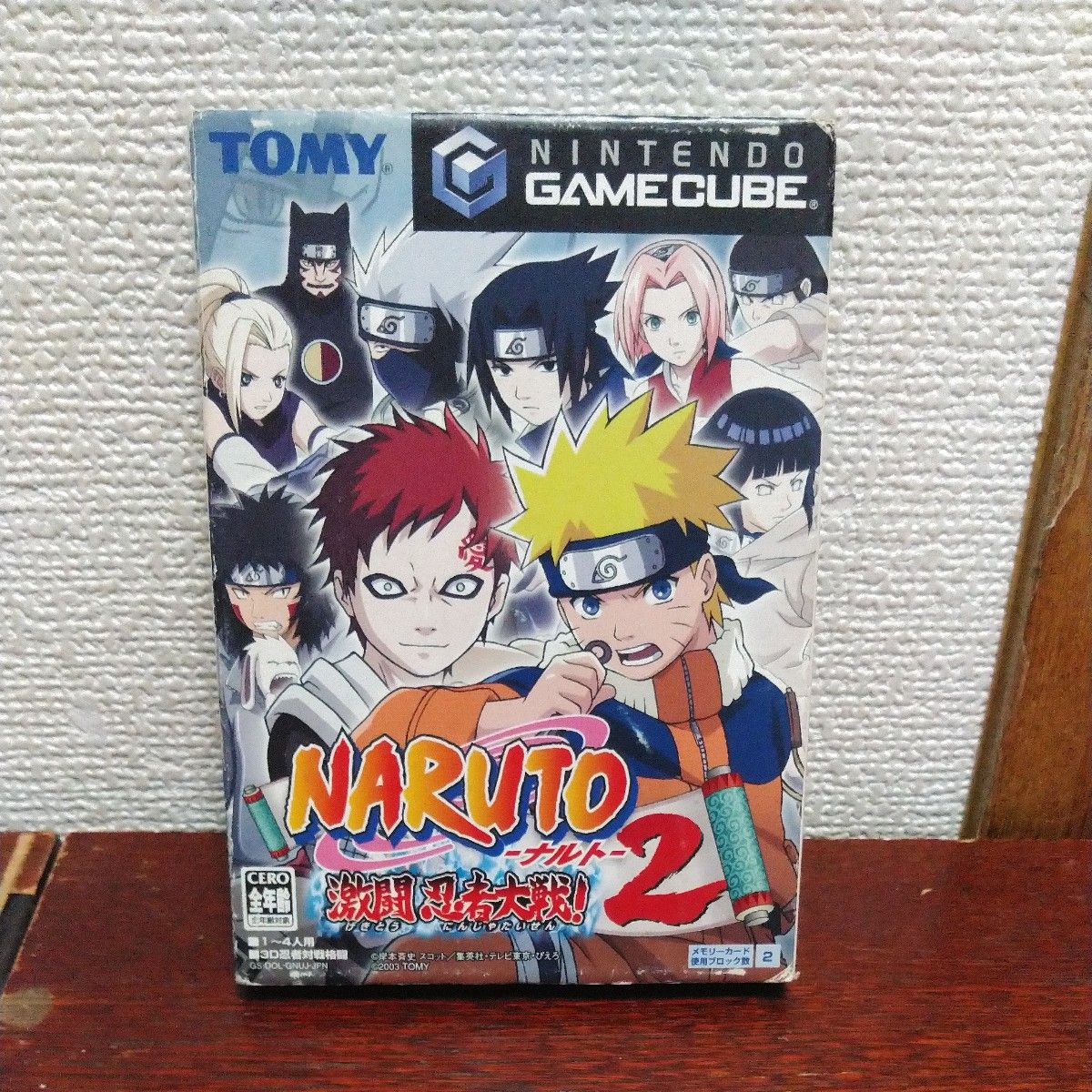 NARUTO  ナルト 激闘忍者大戦！２　GC ソフト ゲームキューブ