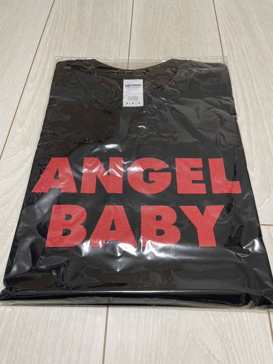 【新品未開封】 銀杏BOYZ×TANGTANG 「ANGEL BABY」 Tシャツ Mサイズ ブラック 峯田和伸 銀杏ボーイズ タンタン_画像1