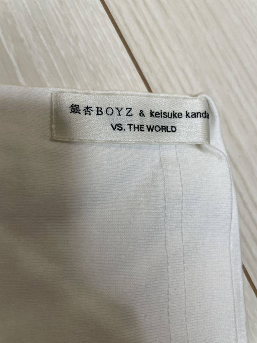 銀杏BOYZ×keisuke kanda VS. THE WORLD 君と僕のTシャツ Lサイズ 峯田和伸 銀杏ボーイズ_画像3