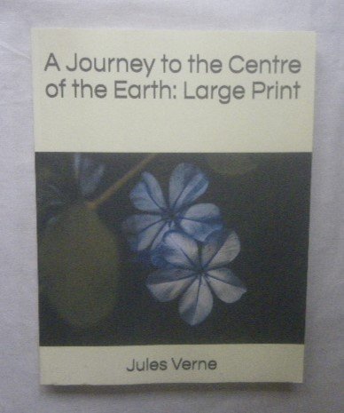 大型サイズ ジュール・ヴェルヌ 洋書 Jules Verne A Journey to the Centre of the Earth Large Print SF小説_画像1