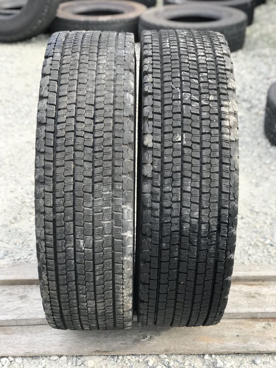 2836 ブリヂストン　275/80R22.5 スタッドレス　2本セット