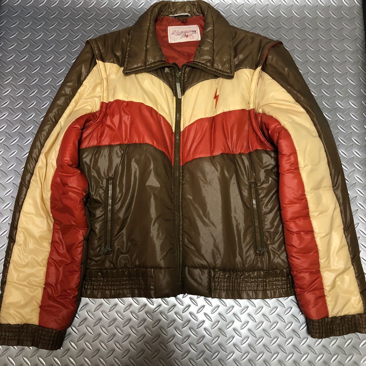 70's LIGHTNING BOLTライトニングボト中綿 ジャケット HAWAII 70's LIGHTNING BOLTライトニングボト中綿 ジャケット HAWAII