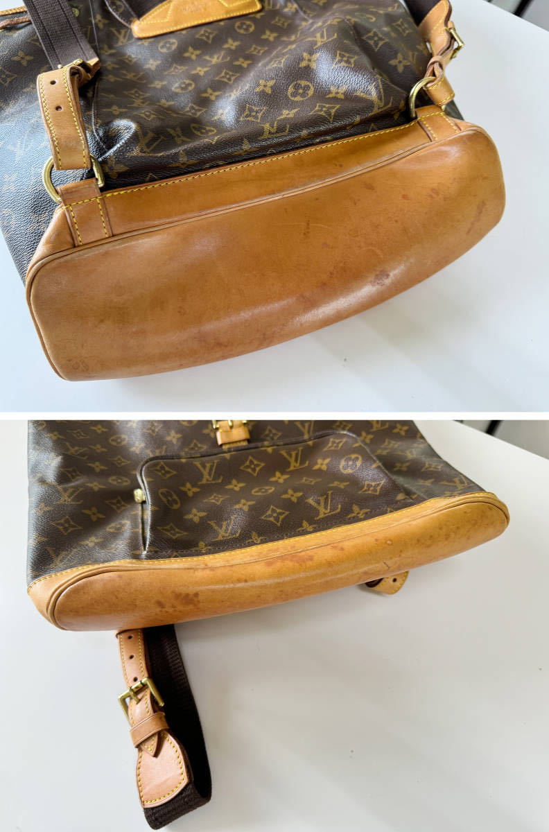 ★ LOUIS VUITTON ルイヴィトン リュックサック M51135 モンスリGM モノグラム・キャンバス - SP1000 バッグ モノグラム ★_画像6