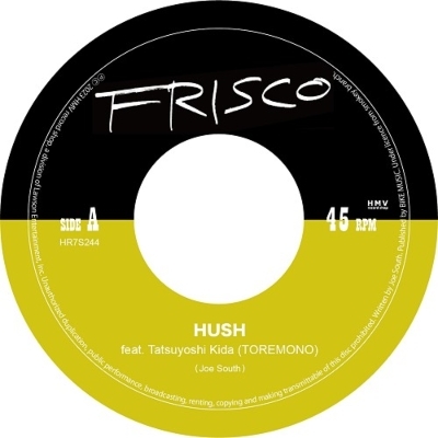 [Новинка / Shinjuku ALTA] FRISCO/HUSH / MOODIST BEACH (7" сингловый винил)(HR7S244)