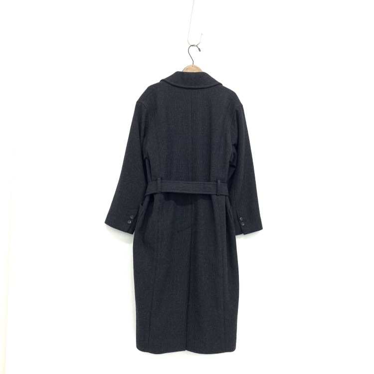 Phlannel フランネル Arles Wool Tweed Gown Coat アルルウールガウンコート ネイビー×グレー 0 BRZ1012508A0003_画像2