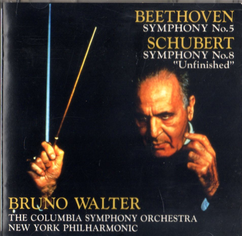 CD (即決) ブルーノ・ワルター指揮で/ ベートーベン;交響曲５番 運命/ シューベルト;未完成_画像1