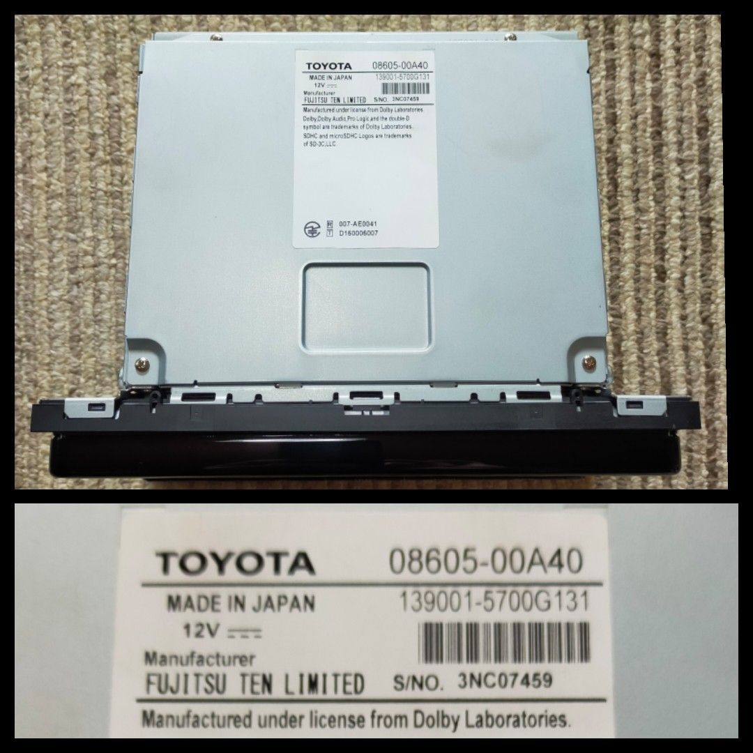 トヨタ 純正 SD ナビ NSZT-Y66T フルセグ ナビロック解除済み⑦ トヨタ 純正 SD ナビ NSZT-Y66T フルセグ ナビロック解除済み⑦