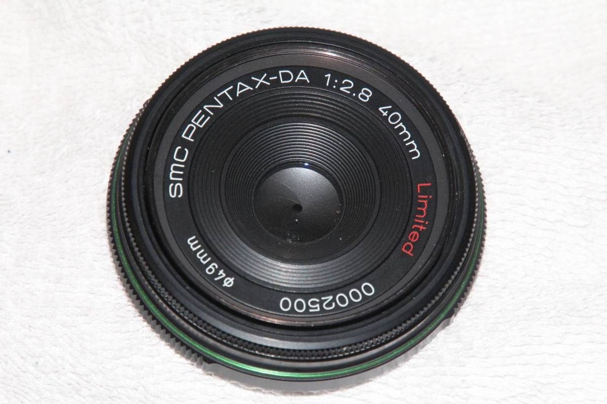 ペンタックス SMC PENTAX-DA 40mm F2.8 Limited パンケーキ ジャンク扱い_画像2