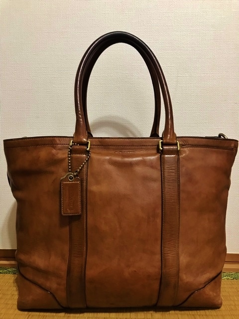 コーチ COACH ブリーフケース ビジネスバッグ レザートートバッグ