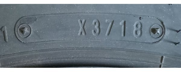 グッドイヤー★145/80R13★ICE NAVI 7 (アイスナビ 7) ホイール付きセット品　 バリ山　中古タイヤ4本 [Y1687W]_画像5