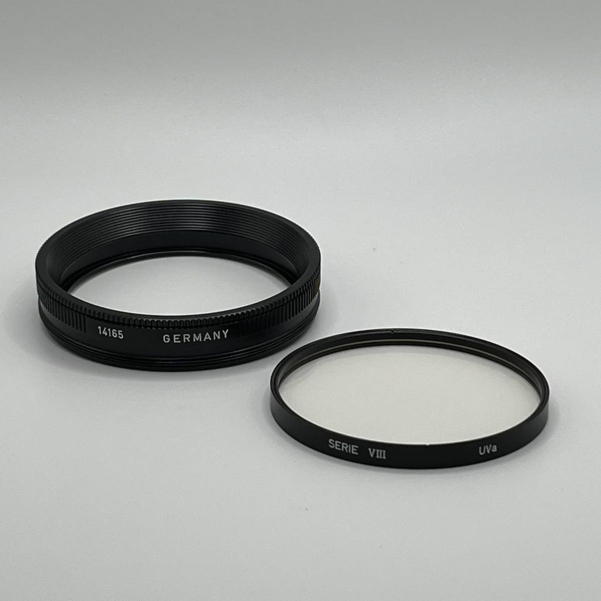 再入荷！】 Leica 14165 Ⅷ FILTER RING & SERIE Ⅷ UVa FILTER ライカ