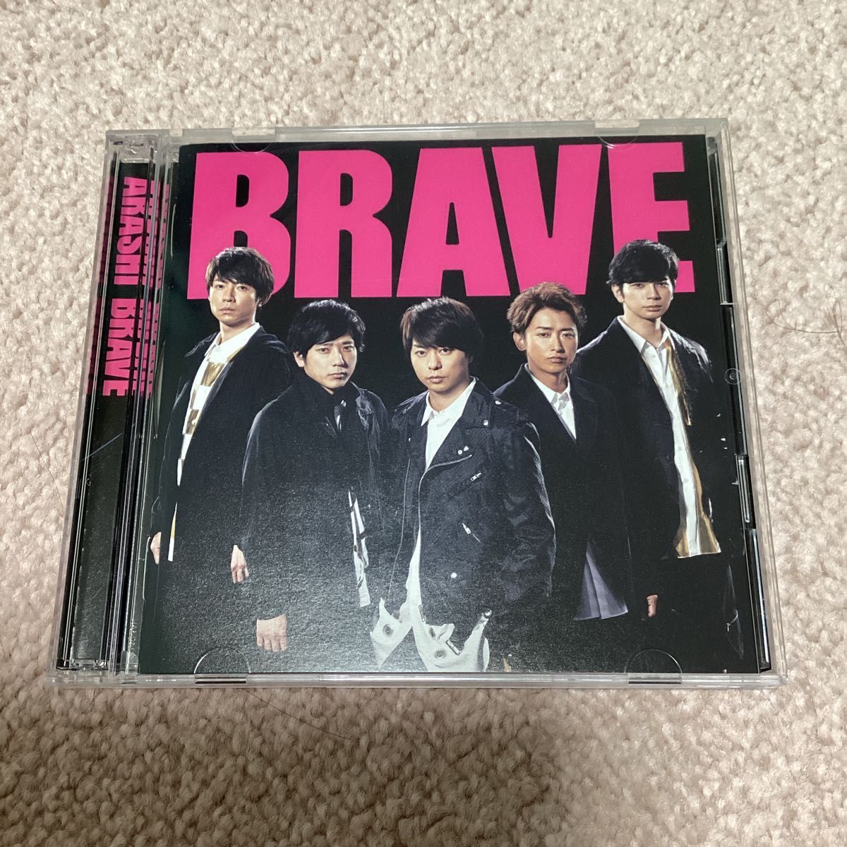 初回限定盤 （Blu-ray付） 16P歌詞ブックレット封入 嵐 CD+Blu-ray/BRAVE 19/9/11発売