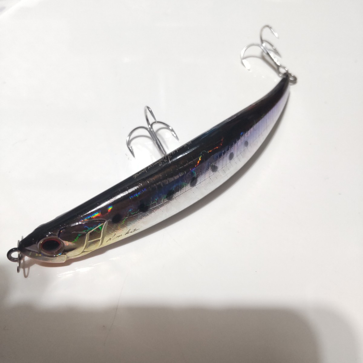 osp bent minnow ベントミノー 106F SW イワシカラー シーバス ルアー_画像1