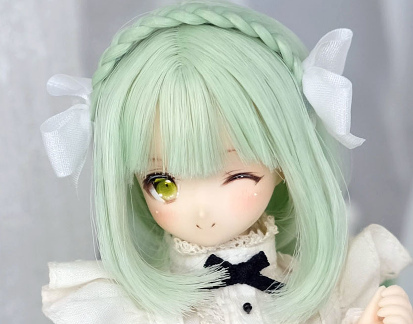ピュアニーモ 植毛ヘッド カスタムヘッド Yahoo!オークション - 1/6カスタムヘッド(ピュアニーモ用植毛