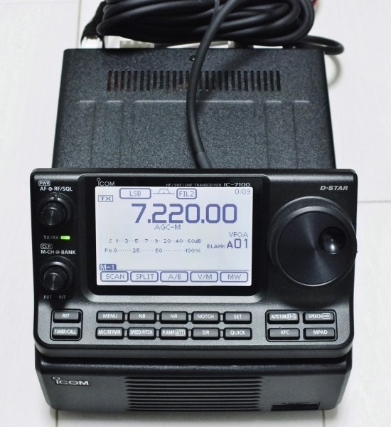 ICOM IC-7100 HF帯/50/144/430MHz オールモードトランシーバー-