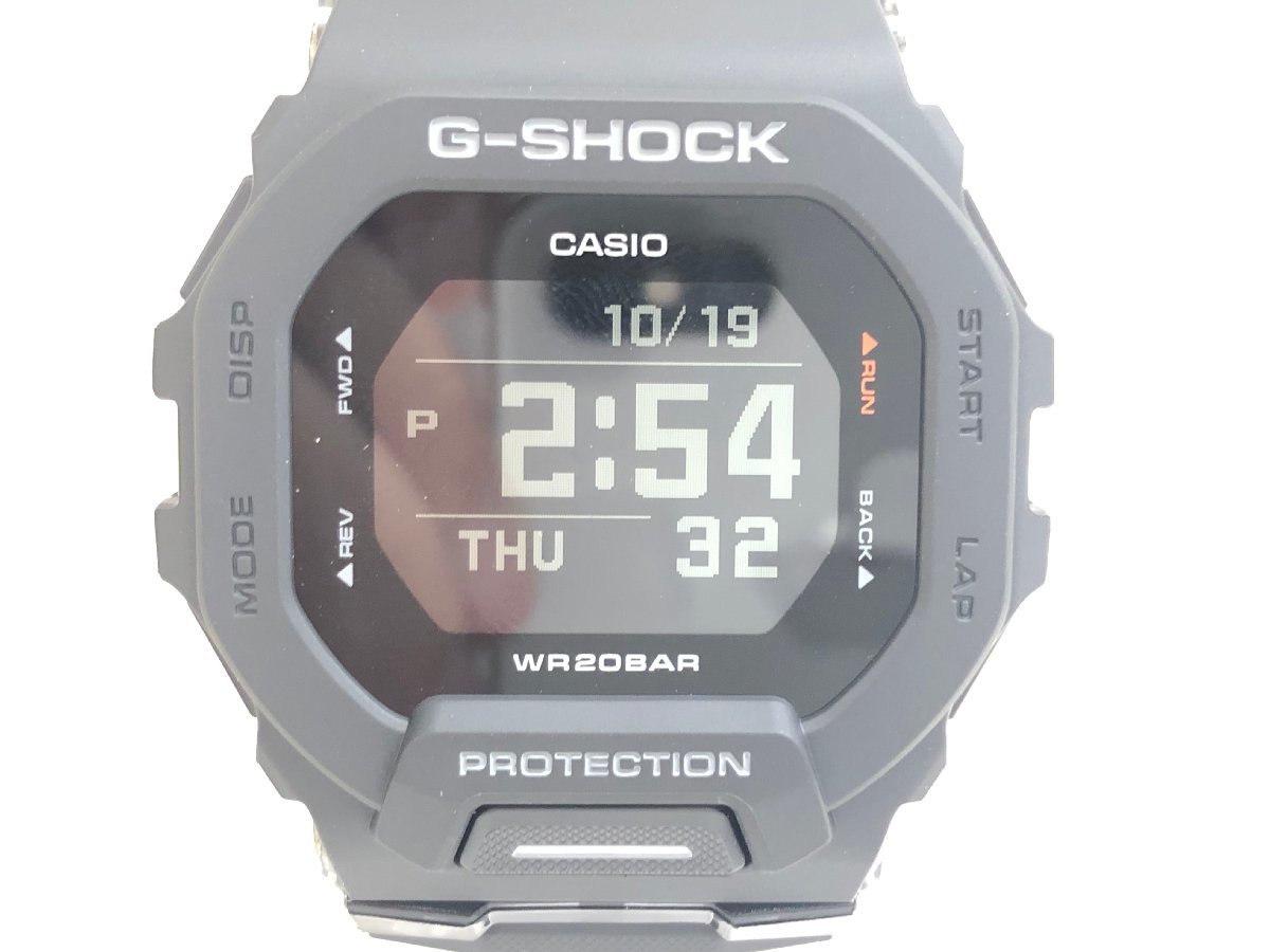 送料無料 CASIO/カシオ 腕時計 ジーショック G-SHOCK GBD-200-1JF クォーツ デイデイト 樹脂 20気圧防水 メンズ ブラック