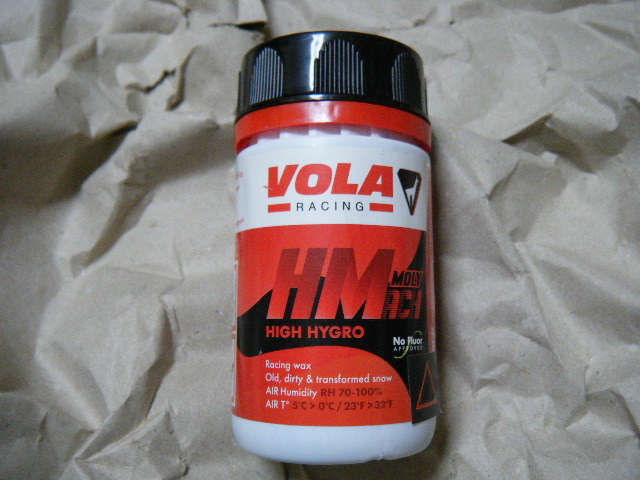 VOLA liquid wax H MACH MOLY RED -5~0°C 100ml racing top WAX 2024