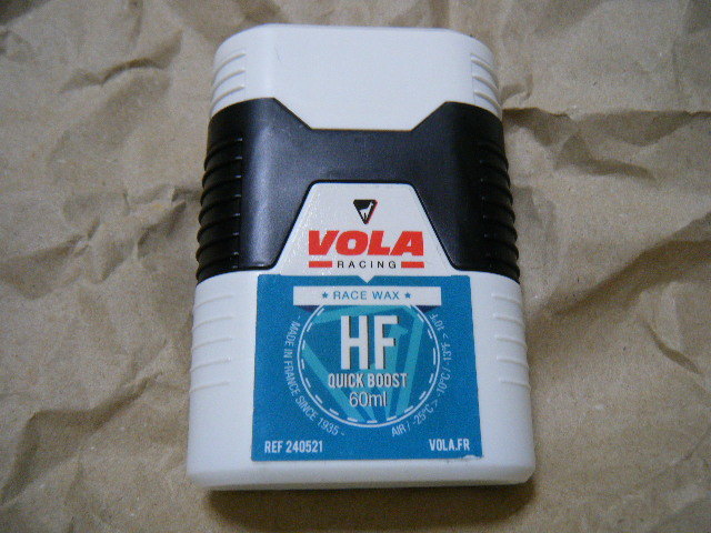 VOLA 　ハイフッ素リキッドスタートワックス　HF QUICK BOOST　-25～-10°C　60ｍl レーシングトップWAX