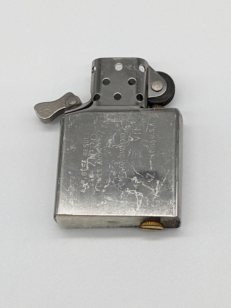 1円～!!】Zippo ジッポ スターリングシルバー イタリック 60th