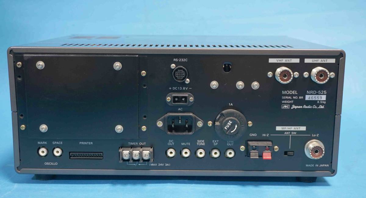 JRC NRD-525の美品・動作品 オプションCMK-165 V UＨF用コンバータ CMH-532取説コピー（回路図有）付属 2