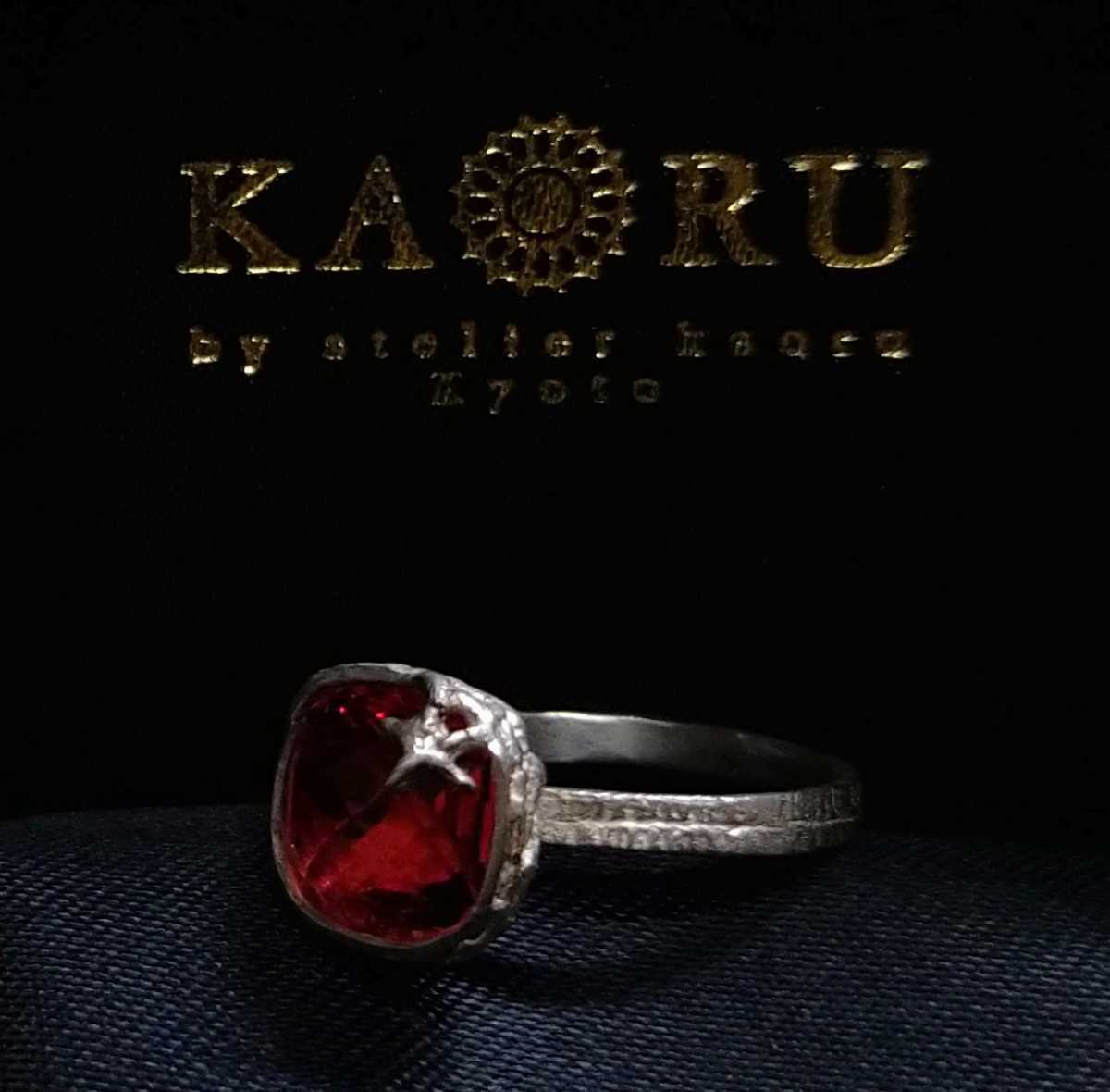 KAORU ヒトデリング 10号 SILVER 直営店で磨き＆歪み調整リペア済 初期 箔なしタイプ アトリエ カオル_画像2