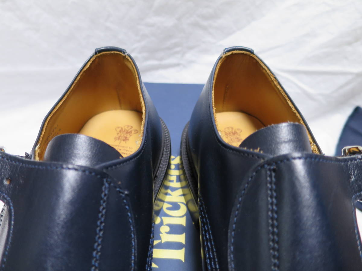 Tricker's　 STYLE7824 　サイズ７　フィッティング５　NAVY 未使用_画像7