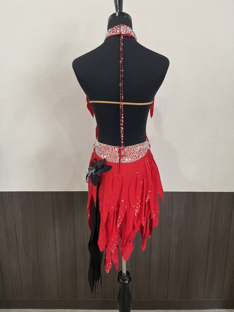 お待たせ! 【中古ラテンドレス】社交ダンス ダンス衣装 ラテンドレス