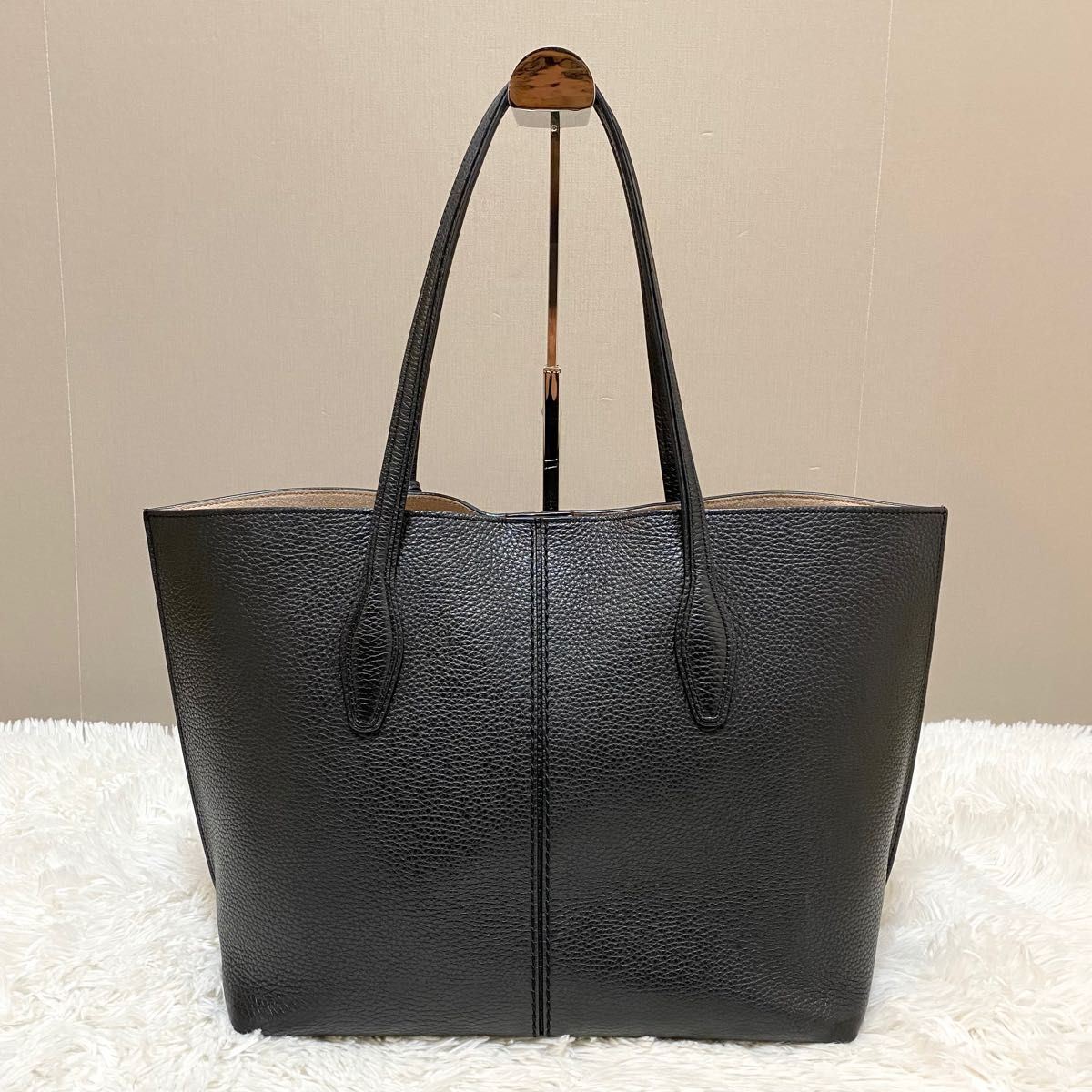 TOD'S トッズ トートバッグ JOY ジョイ レザー シボ革 A4収納 TOD'S トッズ トートバッグ JOY ジョイ レザー シボ革 A4収納