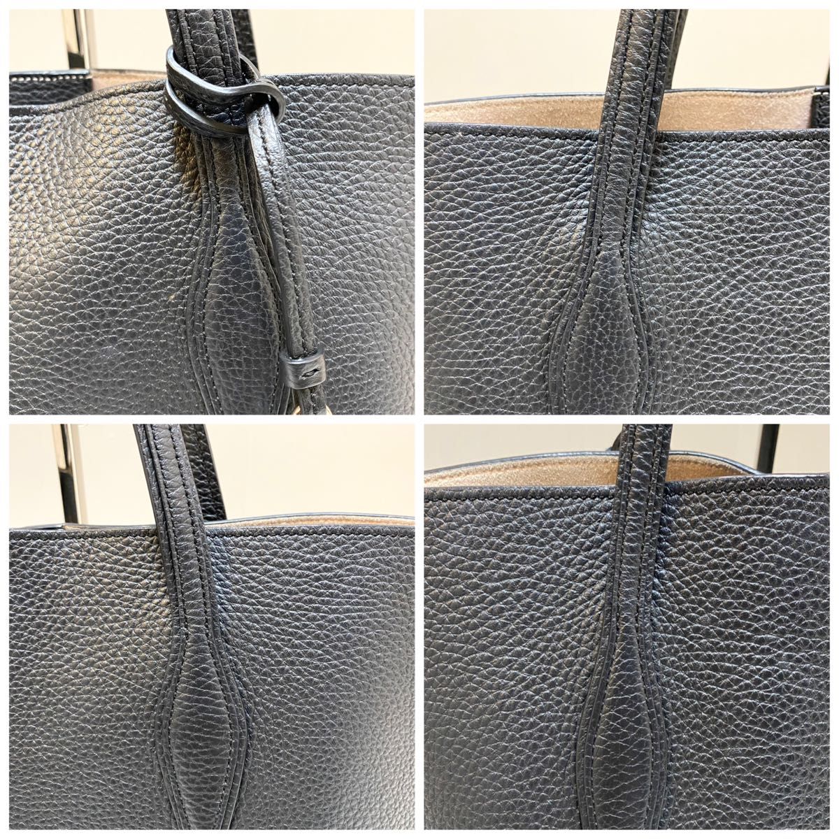 TOD'S トッズ トートバッグ JOY ジョイ レザー シボ革 A4収納 TOD'S トッズ トートバッグ JOY ジョイ レザー シボ革 A4収納