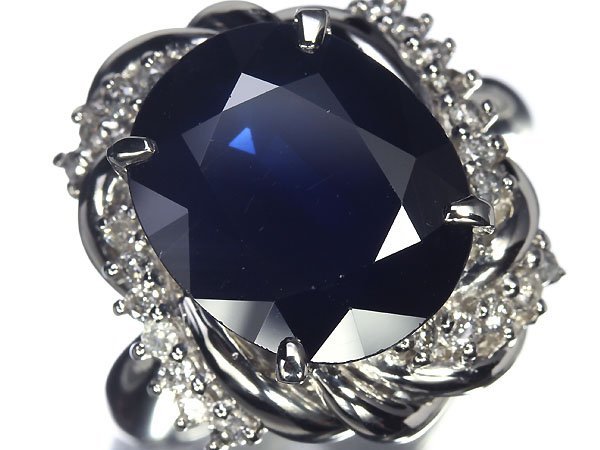 宅配 特大11.074ct 天然サファイア 圧倒的存在感!! RM8918SS【売り切り