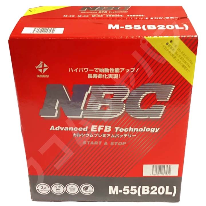 バッテリー NBC ダイハツ ハイゼットカーゴ EBD-S321V - NBCM55_画像4