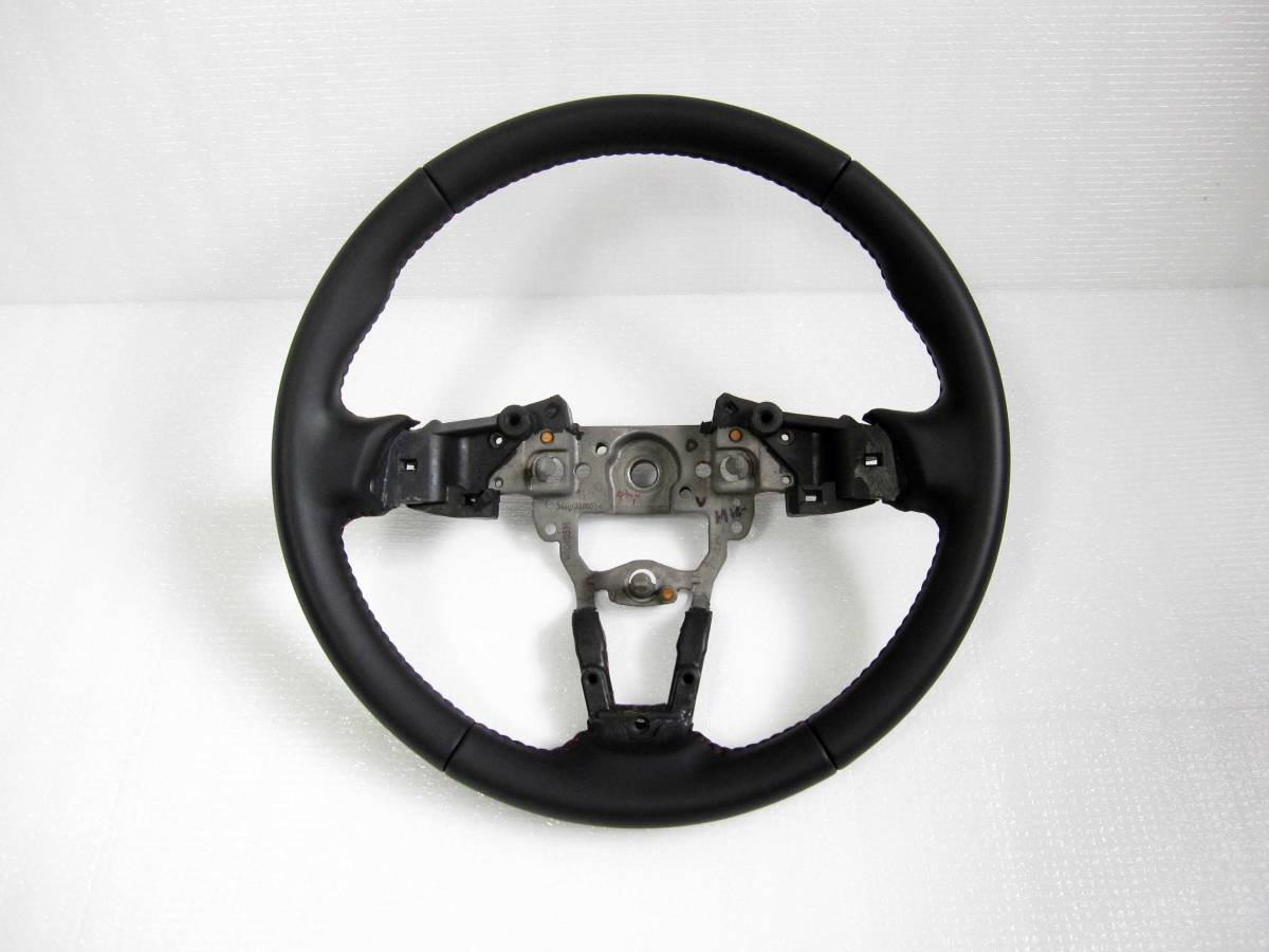 [ car delivery remove ][ new car removing ] Mazda original ND Roadster red stitch steering gear steering wheel highest grade grade RS removed RF RHT and so on?