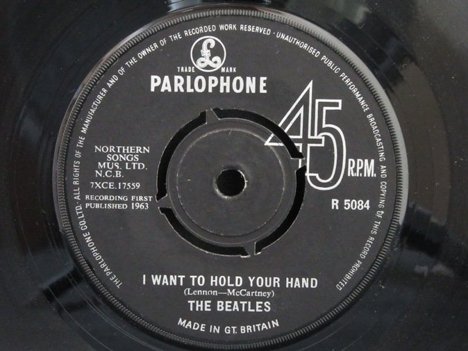 ７インチ★BEATLES★I Want To Hold Your Hand/This Boy UK Parlophone オリジナル_画像3