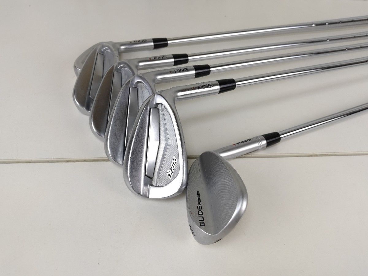 独創的 MODUS N.S.PRO シャフト 6本まとめ 56-10度 FORGED i210/GLIDE
