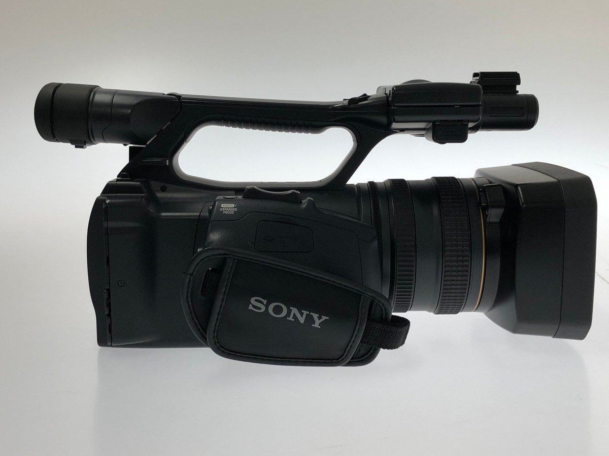 H【中古品】 SONY デジタルHDビデオカメラレコーダー HDR-FX1000 Gレンズ 付属品無し 〈94-231021-SS-3-HOS〉_画像3