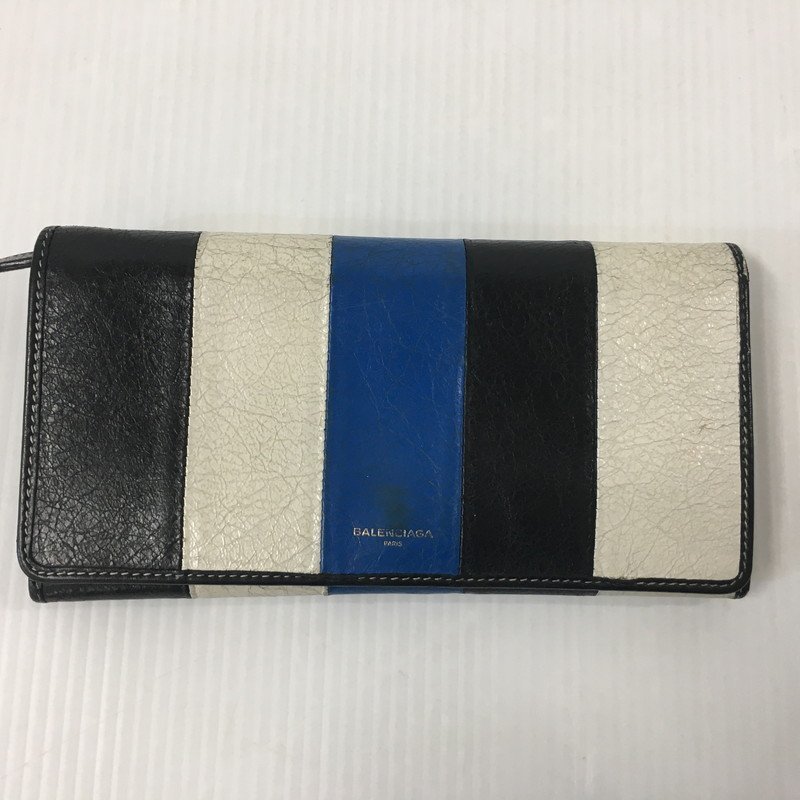 TEI【現状渡し品】 BALENCIAGA バレンシアガ バザール 財布 443654 DE9BN 6460 〈181-231003-YO-9-TEI〉_画像2