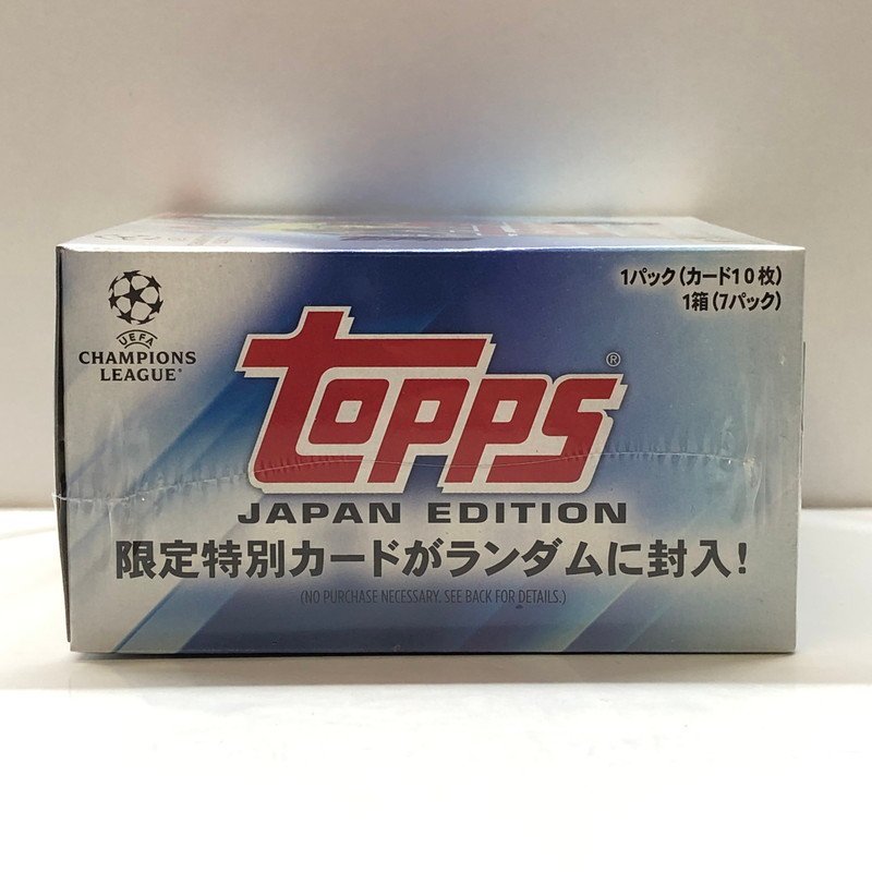 TOM【未使用品】 2022 SOCCER Topps UEFA CHAMPIONS LEAGUE JAPAN EDITION 日本限定版 BOX ②　　 〈80-230816-HS-2-TOM〉_画像4