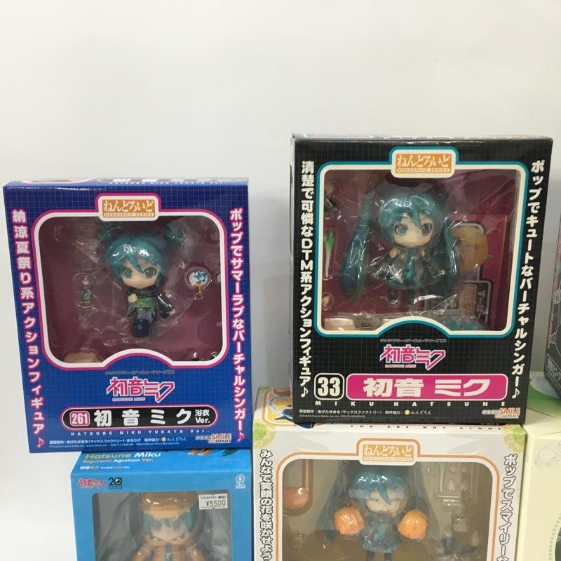 TEI【中古品】 初音ミク ねんどろいど まとめ売り 雪ミク アペンド 巡音ルカ 〈53-231018-YO-2-TEI〉_画像2