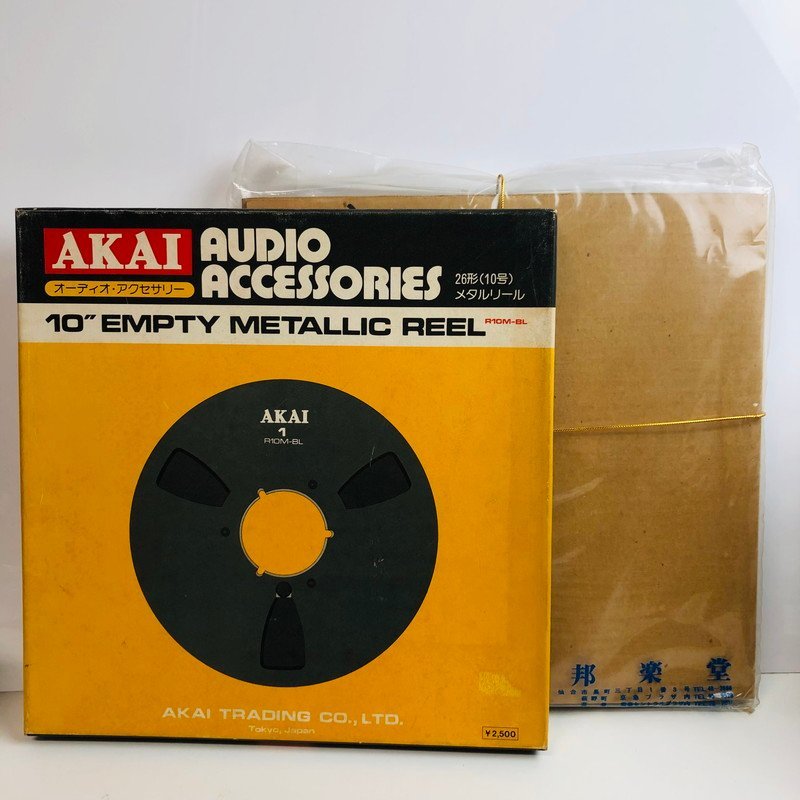 ICH【中古品】 AKAI R10M-BL 10' EMPTY 26形(10号) メタルリール?※AKAI 10号 メタルリール セット 〈92-231018-aa-5-ICH〉_画像1