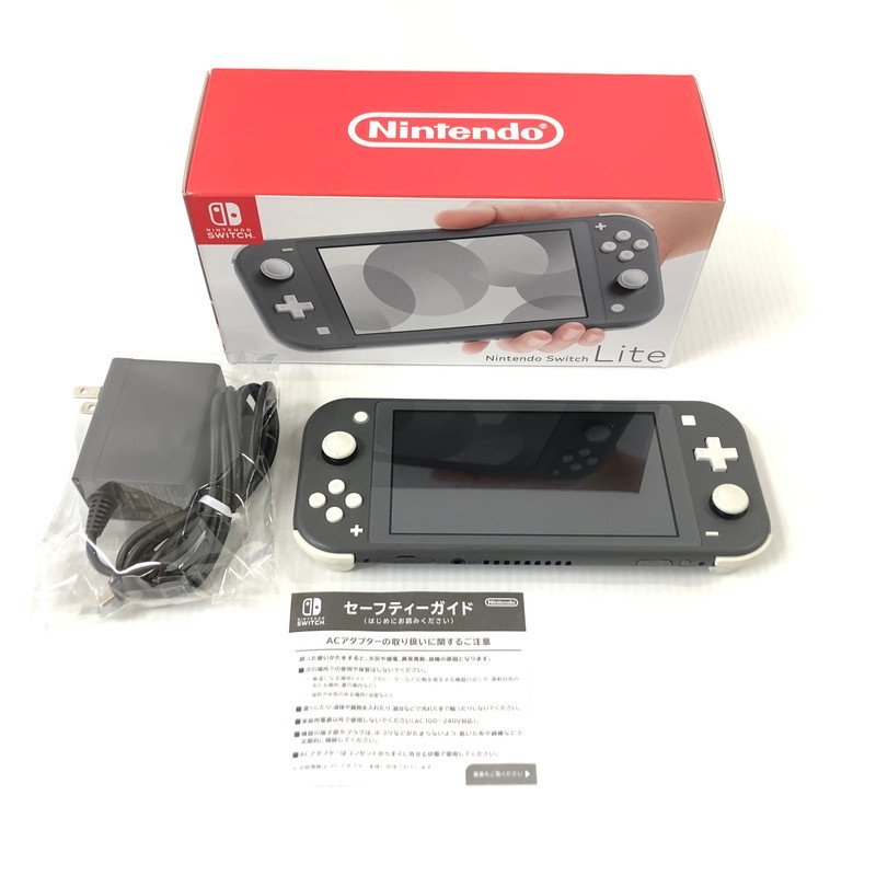 日本初の TEI【中古品】 Nintendo SwitchLiteグレー 本体 〈34-231021