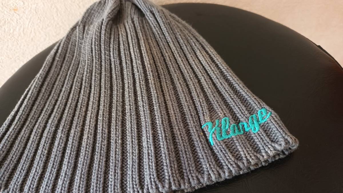 ★XLARGE エクストララージ★ころんと可愛い小さめサイズのリブ編みニット帽★送料無料11242_画像2